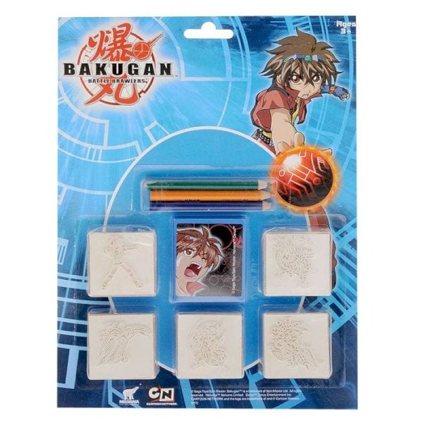 Бакуган.Набор штампов 5шт.в блистере