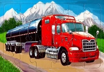 Пазлы на планшете Пазл.Грузовой автомобиль МАК