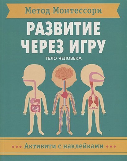 Обложка книги «Тело человека.Активити с наклейками» — Баруцци А., ISBN 9785431514784