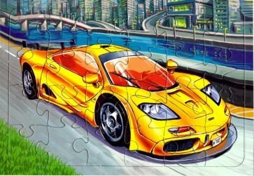 Пазл.Легковой автомобиль МАКЛАРЕН