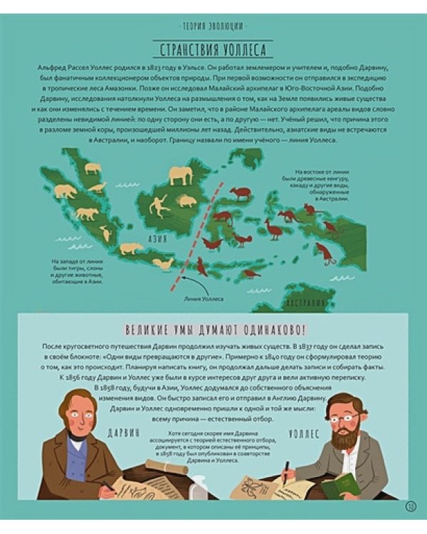 Чудеса эволюции.Путешествие во времени (худож.У.Робинс)