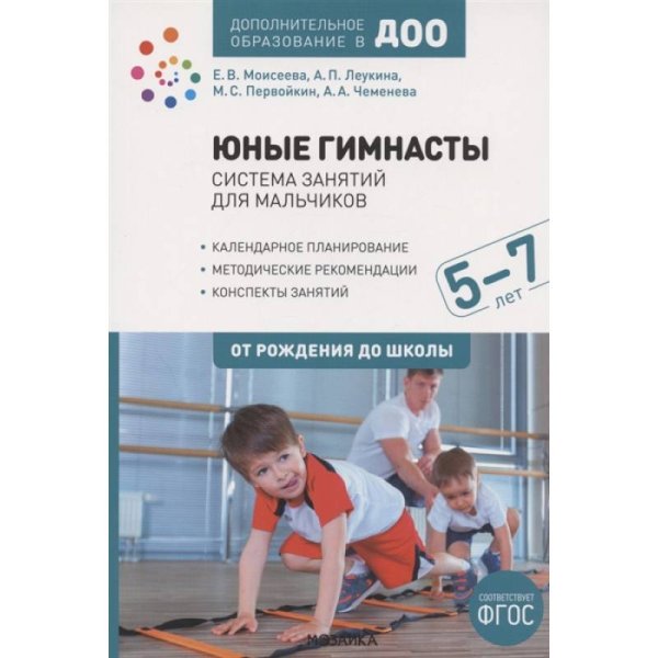 Юные гимнасты.5-7л.Система занятий для мальчиков