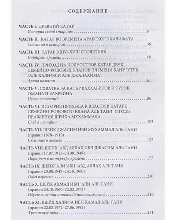 Государство Катар.Отражения во времени