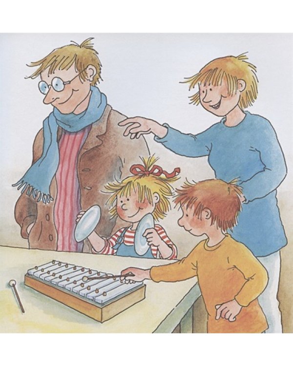 Конни занимается музыкой