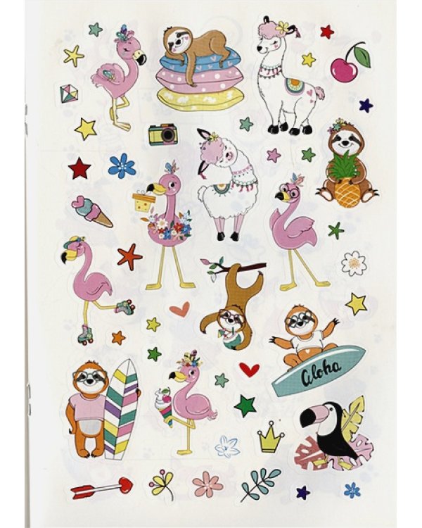 Наклейки Crazy Bullet Journal Stickers (черная)