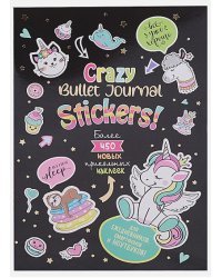 Наклейки Crazy Bullet Journal Stickers (черная)