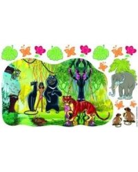 Наклейки для стен.Союзмультфильм.Маугли.(62х38)