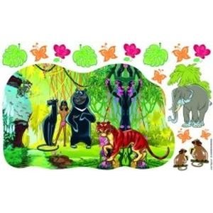 Наклейки для стен Наклейки для стен.Союзмультфильм.Маугли.(62х38)