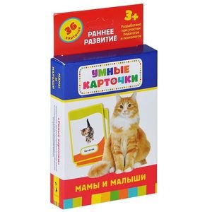 Мамы и малыши (36 карточки)