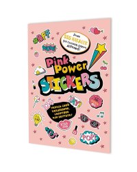 Наклейки Pink Power Stickers (розовая обл.)