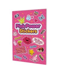 Наклейки Pink Power Stickers (фуксия обл.)