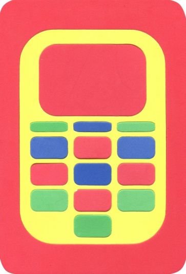 Пазлы мягкие Пазл.Телефон