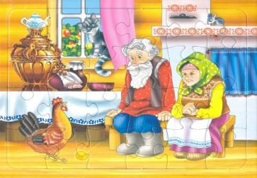 Пазл.Курочка Ряба 24 эл.