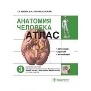 Анатомия человека.Атлас.Т.3. В 3х томах
