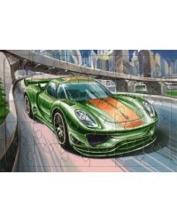 Пазл.Легковой автомобиль ПОРШЕ