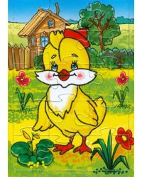 Пазл.Цыпленок 6 эл.