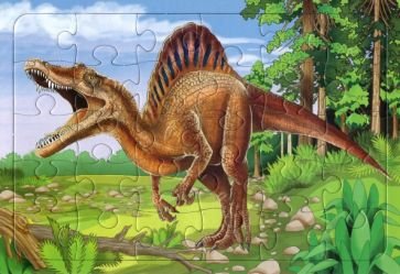 Пазлы на планшете Пазл.Динозавр СПИНОЗАВР 30 эл.