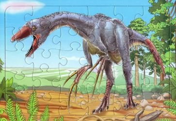 Пазлы на планшете Пазл.Динозавр ТЕРИЗИНОЗАВР 30 эл.