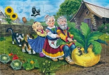 Пазл.Репка 15 эл.
