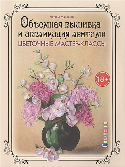 Craftclub Объемная вышивка и аппликация лентами.Цветочные мастер-классы