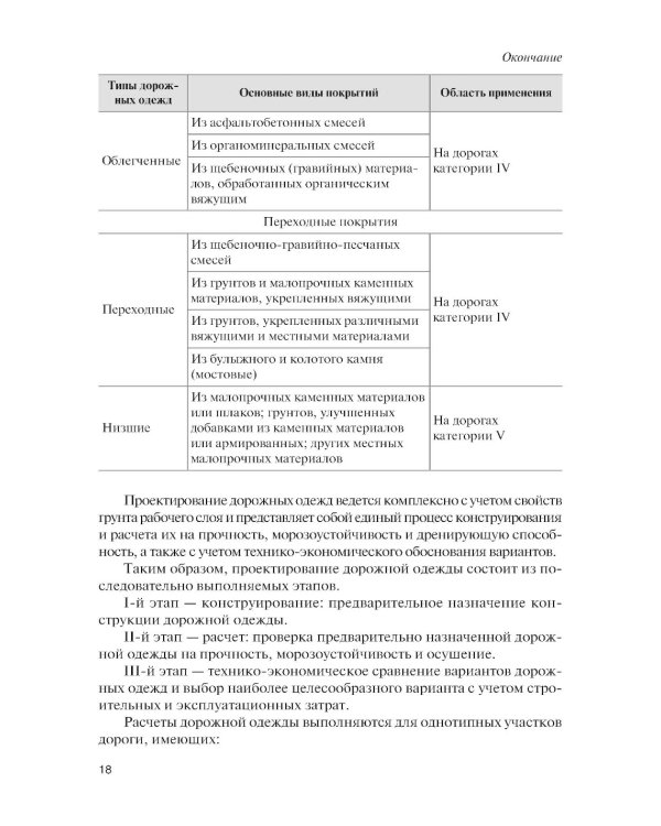 Проектирование дорожных одежд автомобильных и городских дорог: учебное пособие