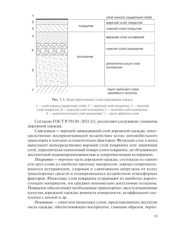 Проектирование дорожных одежд автомобильных и городских дорог: учебное пособие