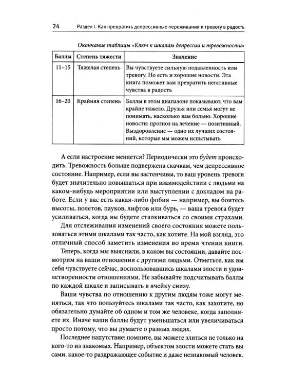 Терапия тревоги, настроения, депрессии. Новое издание. Революционный метод