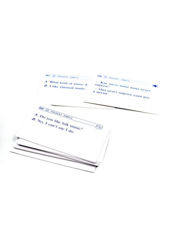 500 наиболее употребительных выражений английского языка. Тематические карточки