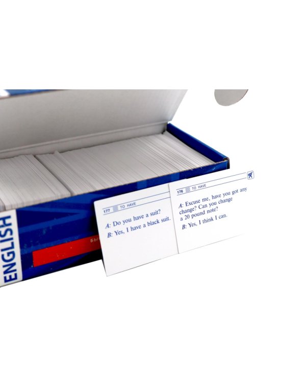 500 наиболее употребительных выражений английского языка. Тематические карточки