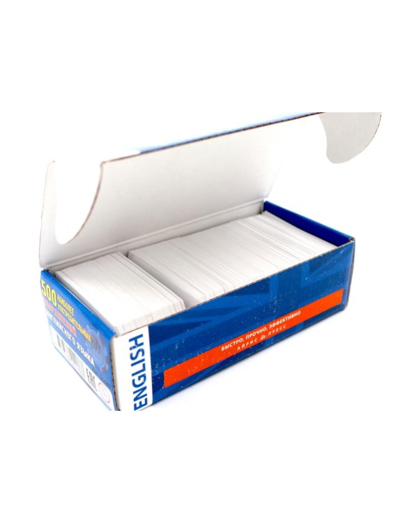 500 наиболее употребительных выражений английского языка. Тематические карточки