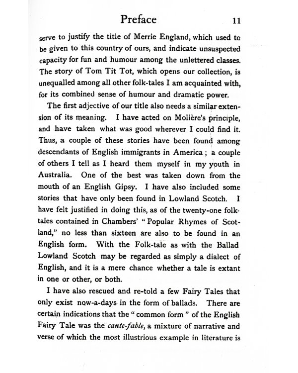 English Fairy Tales