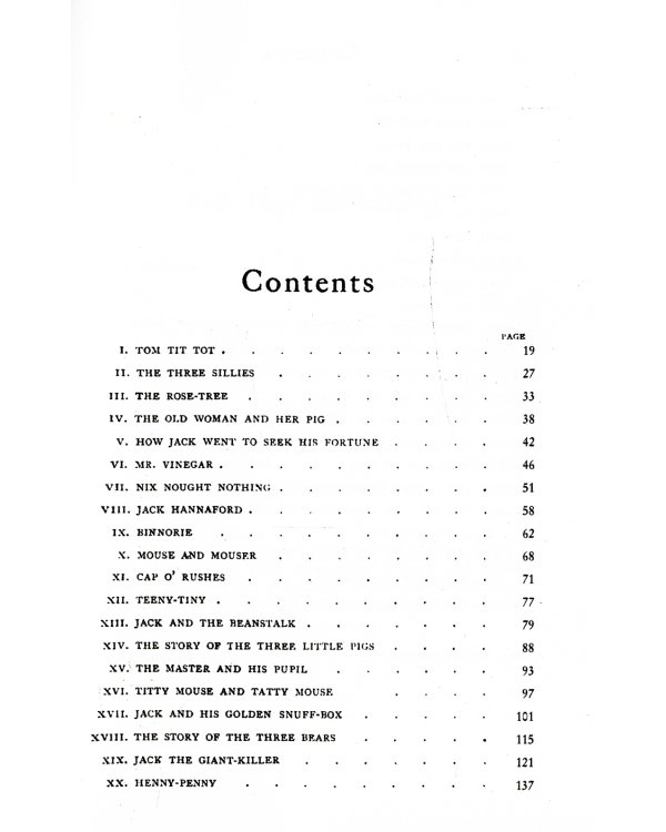 English Fairy Tales