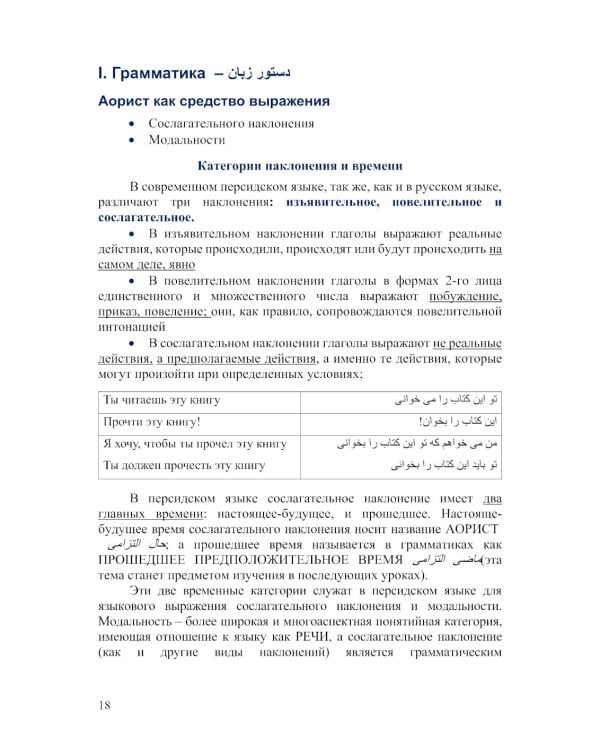 Персидский язык: Учебник