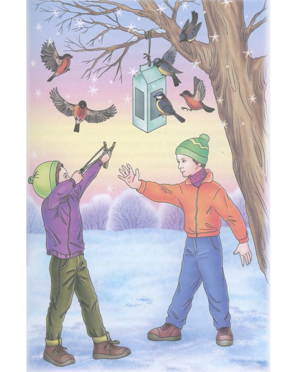 Зверушки в кормушке: рассказы для детей