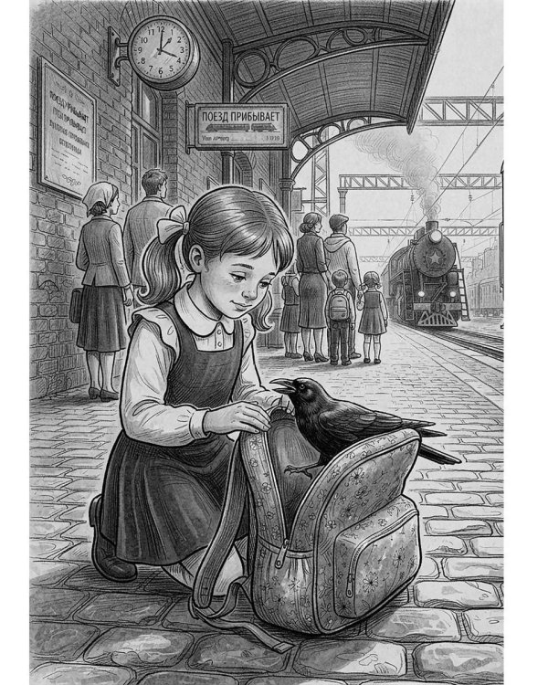 Дополнительное изображение книги «Ворона с перрона»