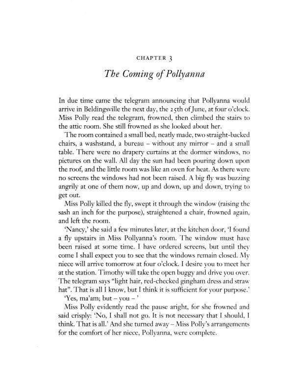 Pollyanna and Pollyanna Grows Up