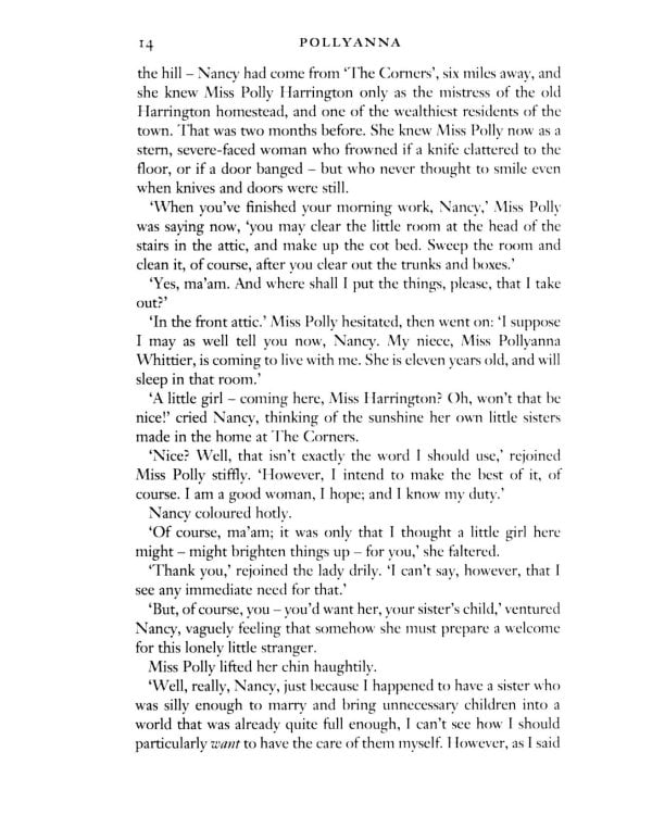 Pollyanna and Pollyanna Grows Up