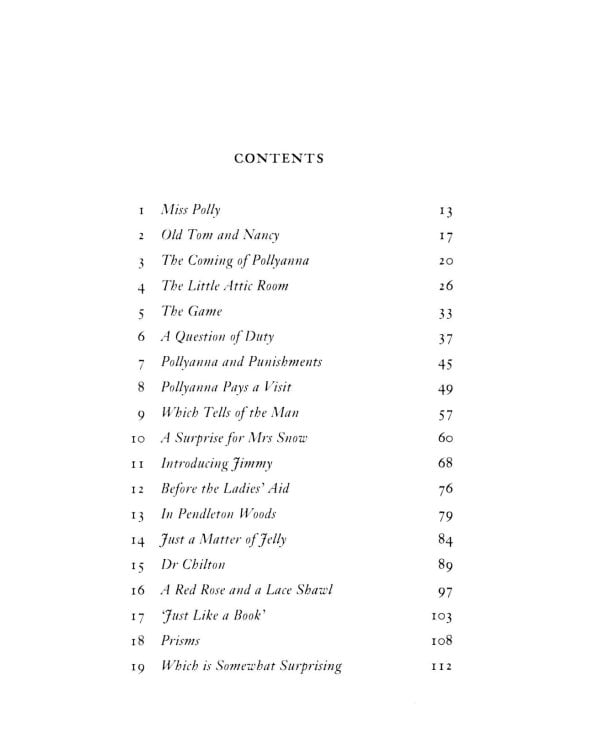 Pollyanna and Pollyanna Grows Up