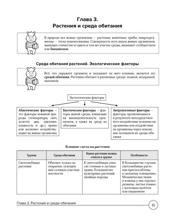 Дополнительное изображение книги «Биология в таблицах и комиксах»