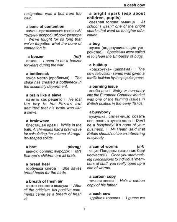 Англо-русский словарь идиом и фразовых глаголов. English Idioms and Phrasal Verbs. 3-е изд