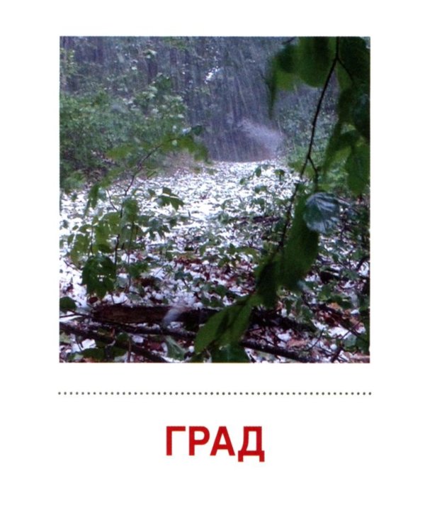 Комплект книг. Природные явления. Методическое пособие + наглядный материал (1 кн.+ 2 комплекта карточек))