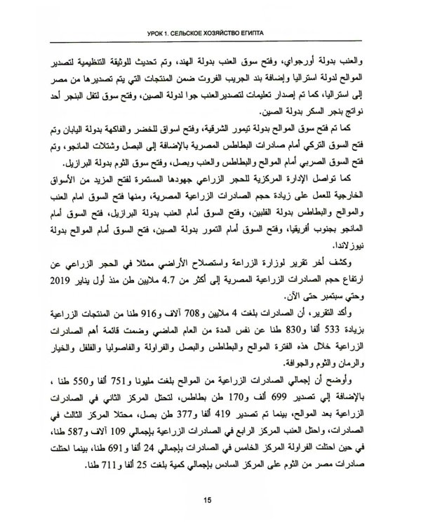 Арабский язык. Мировые аграрные рынки. В 3 ч. Ч. 1: Учебник для ВУЗов