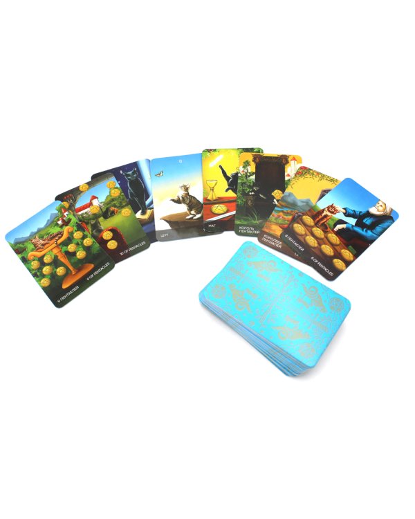 Таро Кошачий путь (78 карт + инструкция. Арт: 51333.)