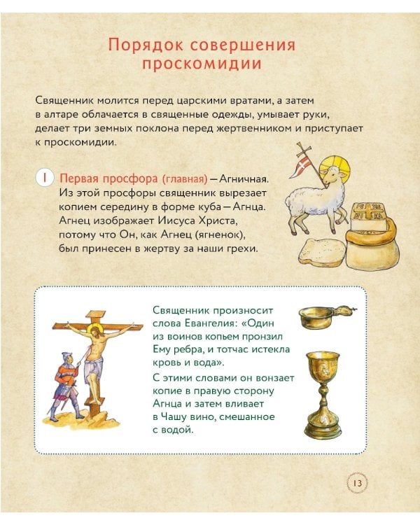 Литургия. Самая главная служба. Текст с объяснениями для детей и взрослых. 8-е изд