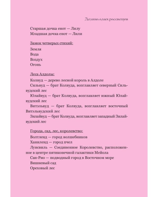 Долина алых рассветов