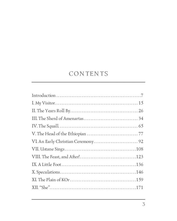 She. A History of Adventure