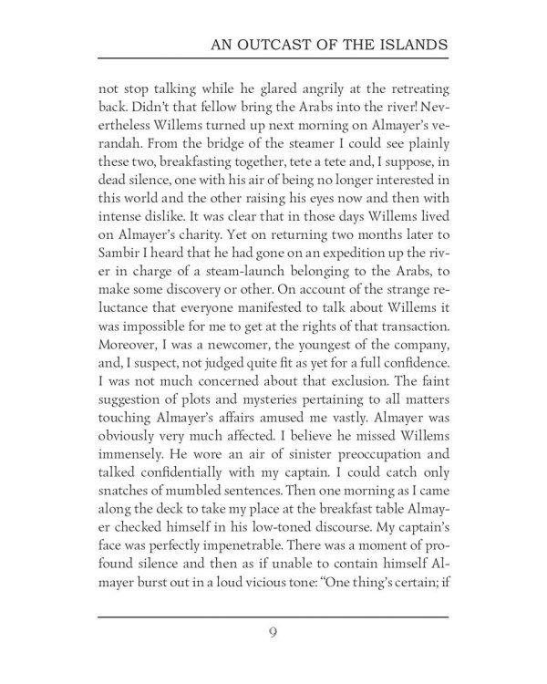 An Outcast of the Islands = Изгнанник. Т. 1: на англ.яз