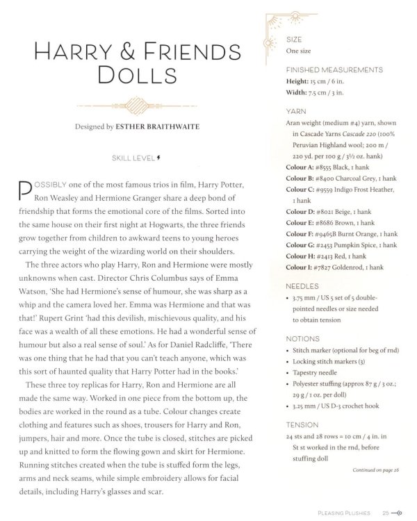 Harry Potter Knitting Magic: New Patterns from Hogwarts & Beyond