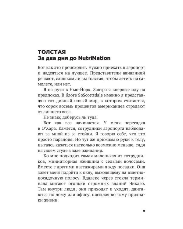 Толстушка в самолете