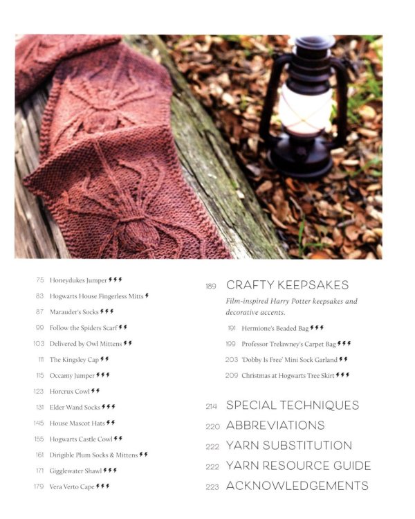 Harry Potter Knitting Magic: New Patterns from Hogwarts & Beyond